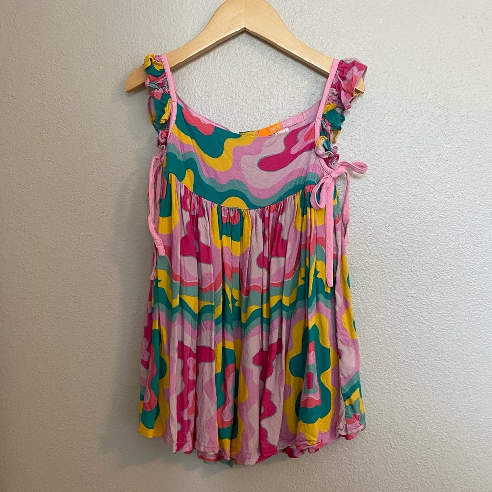 Briton Court multicolor groovy dress